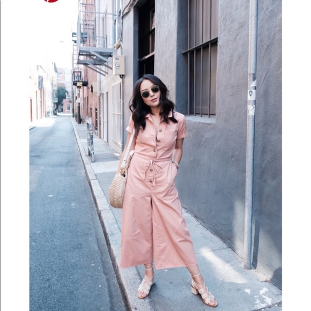 Madewell Jumpsuit // Salmon color, Size 2